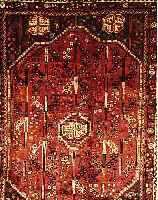 Ghaschgai, Persien, um 1950, Wolle auf Wolle, ca. 288 x 208 cm, Ehz 3-4