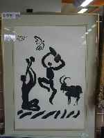 Picasso, Lithographie, Friedenstaube, unsig- niert