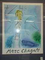Marc Chagall, Plakat zur Chagall-Ausstellung, Himmelsleiter