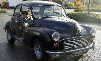Morris Minor 1000; EZ: 02.1959; abgelesene Kilometer 60.066 km; 4 Sicherheitsgurte, Wassertemperaturanzeige, Stahl-Sonderfelgen; Ganzlackierung ...