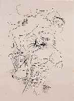 Grosz, Georges, 1893-1959, 10 Lithographien aus Ecce Homo, Malik Verlag Berlin 1923, Blattgr. je ca. 35 x 25 cm