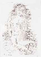 Dufy, Raoul, 1887 - 1953, Amphitrite, Radierung, in der Platte sign., Ed. D.Jacomet Paris 193, ca. 19 x 13 cm, PP