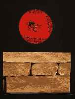 Ernst, Max, 1891 - 1976, du liegerendu par la mer, Farblithographie, Paris 1969, aus: Rene Char. Dent prompte, Ed. Mourlot, Galerie Lucie weil, ...