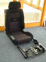 Recaro-Luxus-Spezial-Sitz, DSE, ideal für BMW 520-525/728-740, vollelektronisch, 4-fach Memory, neuwertig, schwarz, elektronisch 12-fa ch ...