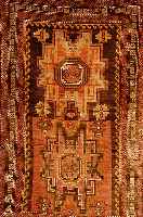 Leschgi, Rußland, um 1920, Wolle auf Wolle, ca. 173 x 110 cm, Ehz 2-3