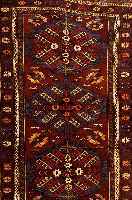 Seichur, Rußland, um 1955, Wolle auf Wolle, ca. 190 x 125 cm, Ehz 2-3