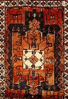 Bachtiar, Persien, ca. 30 Jahre, Wolle auf Baumwolle, ca. 307 x 205 cm, EHZ 4