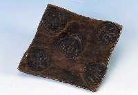 Blockgeld, Schweden 1743, 1/2 Taler, Kupfer, sammelw., museal