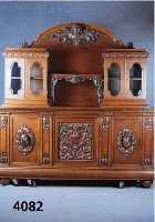 Vielzweckschrank, deutsch, um 1925/28, signiert Koch&Co. KÖln, bedeutende MÖbelfabrik im KÖlner Raum, Korpus Eiche und Buche massiv ...