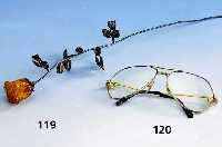 Cartier-Brille, Frankreich, Paris, Metall vergoldet, Glas besch.