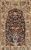 Esfahan fein, Persien, 20Jahre, Korkwolle mit und auf Seide, ca. 170 x 107 cm,EHZ 1-2 SchÄtzwert: 3200.- EURO, ca. 1 Mio Kn/qm