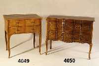 Pfeilerkommmode, deutsch, 60er Jahre, Arbeitskreis Deutsche StilmÖbel, Barockstil, Rahmenfassung, Trageteile Nußbaum massiv, 2-schÜbig, reich ...