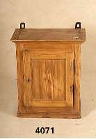 HÄngeschrÄnkchen, deutsch, um 1870/80, SpÄtbiedermeier, Korpus Weichholz und Kiefer, schÖne Maserung, Inneneinteilung einfach ge- teilt, 2 ...