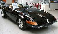 McBurnie, Ferrari Daytona Replika, Chevrolet; EZ: 07.1978; 5657 ccm, 132 KW (180 PS); abge- lesene Kilometer 9.846 mls; 4-Takt Ottomotor; Cabrio; ...