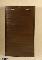 Rollschrank, deutsch, 20er/30er Jahre, Kor- pus Weichholz, Kanten Eiche verstÄrkt, GehÄuse z.T. Eiche massiv, 6 EinlegefÄcher, Schublade , ...
