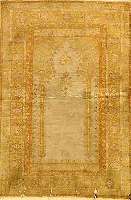 Kaisery, TÜrkei, ca. 50 Jahre, Kustseide, ca. 128 x 87 cm, EHZ: 2, reinigungsbedÜrftig SchÄtzwert:450 EURO.