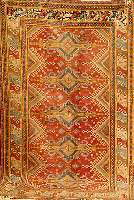 Samarghant, Rußland, ca. 40 Jahre, Wolle auf Baumwolle, ca. 245 x 151 cm, EHZ: 2 SchÄtzwert:1500 EURO.