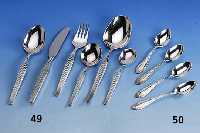 105-teiligies Besteck, deutsch Robbe & Berking , 800er Silber, Rillendekor, l. Gebr.-Spure total ca. 4400 g, best. aus: 13 Menuegabeln, 13 ...