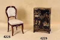 Vielzweckschrank, China, chinesisches Tropenholz, schwarz gelackt, bunte Lackmuster von guter QualitÄt, nach dem Vorbild des 16. Jhds., ...
