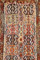 Aksary-Kelim, TÜrkei, um 1850, Wolle auf Wolle, ca. 416 x 183 cm, SchÄtzwert: 3500.- EURO, 2 bahnig, EHZ: 3