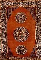 Samarkand, Uzbekistan, um 1930, Wolle auf Wolle, ca. 240 x 163 cm, SchÄtzwert: 1800.- EURO, EHZ: 4