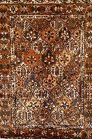 Bachtiar, Persien, ca. 50 Jahre, Wolle auf Baumwolle, ca. 199 x 150 cm, SchÄtzwert: 1400.- EURO,EHZ: 3, gereinigt.