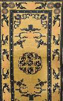China Alt, um 1920, Wolle auf Baumwolle, ca. 122 x 64 cm, EHZ 4