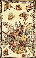Esfahan fein, Persien,ca 5 Jahre, Kork auf Seide, ca. 108 x 68 cm, SchÄtzwert: 1050.- EURO.Ehz 1-2. ca 1 Mio Kn/qm.