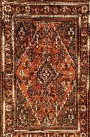 Meymeh, Persien, ca. 50 Jahre, Wolle auf Baumwolle, ca. 203 x 130 cm, SchÄtzwert: 550.- EURO, EHZ: 4, (gereinigt)