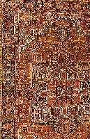 Heriz, Persien, um 1940, Wolle auf Baumwolle, ca. 349 x 238 cm, SchÄtzwert: 2800.- EURO, EHZ: 3, ca.5cm Loch