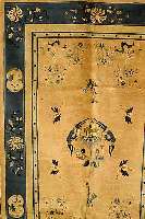 China, um 1920, Wolle auf Baumwolle, ca. 267 x 178 cm, SchÄtzwert: 1700.- EURO, EHZ: 3