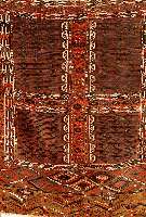 Yomuth Engsi, um 1910, Wolle auf Wolle, ca. 137 x 126 cm, SchÄtzwert: 1100.- EURO, EHZ: 4