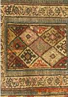Jaf Taschenfront, um 1910, Wolle auf Wolle, ca. 51 x 44 cm, SchÄtzwert: 650.- EURO, EHZ: 3