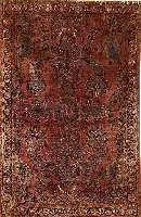 Sarogh US-Re Import, Persien, um 1920, Wolle auf Baumwolle, ca. 190 x 125 cm, SchÄtzwert: 2500.- EURO, EHZ: 3