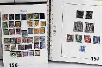 All. Besetzung, Bundesrepublik bis 1968, weitgehend kpl. Slg in postfr. ungebr. gest. Erhaltung, dabei AM-Post Nr. 16/35 kpl. beide ...