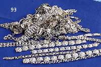 Reiches Konvolut Silber-ArmbÄnder, total ca. 690 g, versch. Modelle, Dubletten, z.T. filigranartige Verarbeitung, reichhaltiges Konvolut mit ...