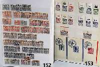 Briefmarken, dt. Reich 1872/1945, eine aus großem Doublettenbestand entstandene Slg. in ungebr., postfr. und gestempelter Erhaltung, neben ...