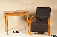 Paar ArtDeco-Sessel, Frankreich/Paris, um 1920 , neu aufgearbeitet und bezogen, zeit- typisch geschwungene Form, hoher Sitzkomfort, ca. 86x63x74 ...