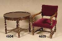 2 ArmlehnstÜhle, Flandern, um 1890, Eiche massiv, reiche Drechselarbeit, Polster und Bezug guter Zustand, ca. 80x57x64 cm, Sh. ca. 44 cm