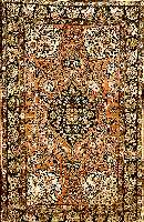 Ghom Seide, Persien, um 1950, reine Naturseide, ca. 131 x 82 cm, SchÄtzwert: 1500.- EURO, EHZ: 2,