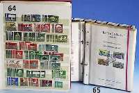 Briefe-Sammlung Bundesrepublik, ca. 500 Briefe und Ganzsachen, mit vielen guten An- fangsausgaben aus ca. 1952-2001, dazu eine Bund-Sammlung ab ...