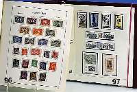 Briefmarken-Sammlung DDR 1949-1990, sehr umfangreiche Sammlung in 5 Vordruck- Alben, meist doppelt gesammelt, ungebraucht/ postfrisch, gestempelt