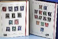Briefmarken-Sammlung Österreich ca. 1850-1960, Schwerpunkt die Jahre 1945-1960 ziemlich kpl., Überw. gest. mit guten SÄtzen wie 1949 Kindheit, ...