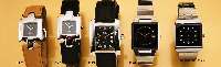 TABBAH Designer-Damenarmbanduhr Serie Star -Watch Nr. 2, Schweiz ungetr. Lagerw. um 1998, Edelst. pol., Boden vierf. verschr., High-Tech-Quartzw., ...