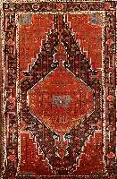 Toyserkan, Persien, ca. 40 Jahre, Wolle auf Baumwolle, ca. 228 x 140 cm, SchÄtzwert: 510.- EURO.Ehz 3