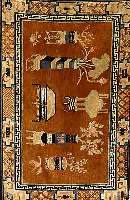 Pao Two, China, um 1900, Wolle auf Baumwolle, ca. 195 x 127 cm, SchÄtzwert: 4500.- EURO, EHZ: 3