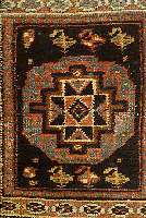 Afschar, Persien, ca. 65 Jahre, Wolle auf Baumwolle, ca. 35 x 36 cm, SchÄtzwert: 450.- EURO, EHZ: 2