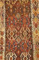 Akasary(Anatolien) Kelim, TÜrkei, um 1900, Wolle auf Wolle, ca. 348 x 170 cm, SchÄtzwert: 1800.- EURO, EHZ: 4