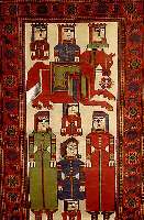 Ferdaos, Persien, ca. 50 Jahre, Wolle auf Baumwolle, ca. 215 x 121 cm, SchÄtzwert:1100.- EURO