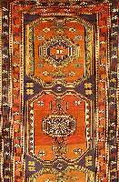 Karabagh, Rußland, um 1920, Wolle auf Wolle, ca. 220 x 105 cm, SchÄtzwert: 1700.- EURO, EHZ: 3-4